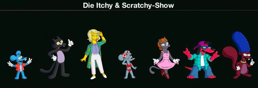 Die Itchy und Scratchy Show k