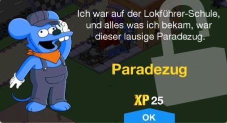 Paradezug