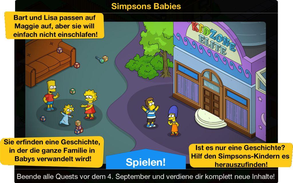 Simspons Babies Beginn