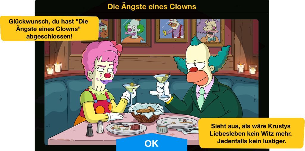 Die Aengste eines Clowns Ende