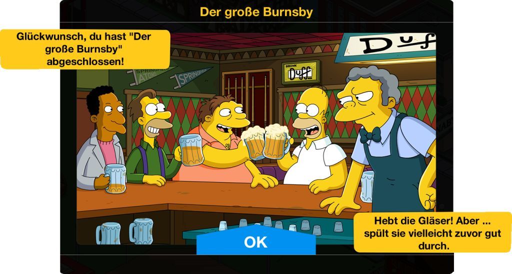 Der grosse Burnsby Ende