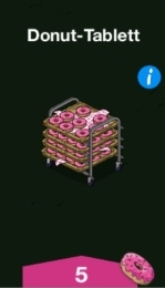 Donut Tablett