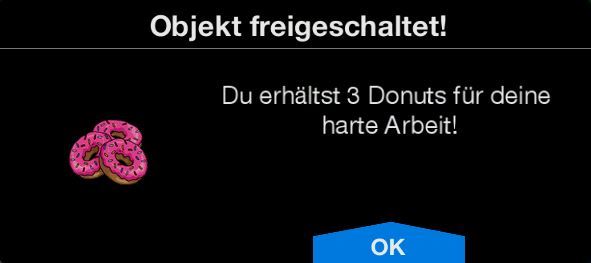 3Donuts freigeschaltet